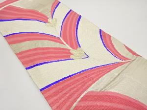 アンティーク　若松模様織り出し袋帯（材料）